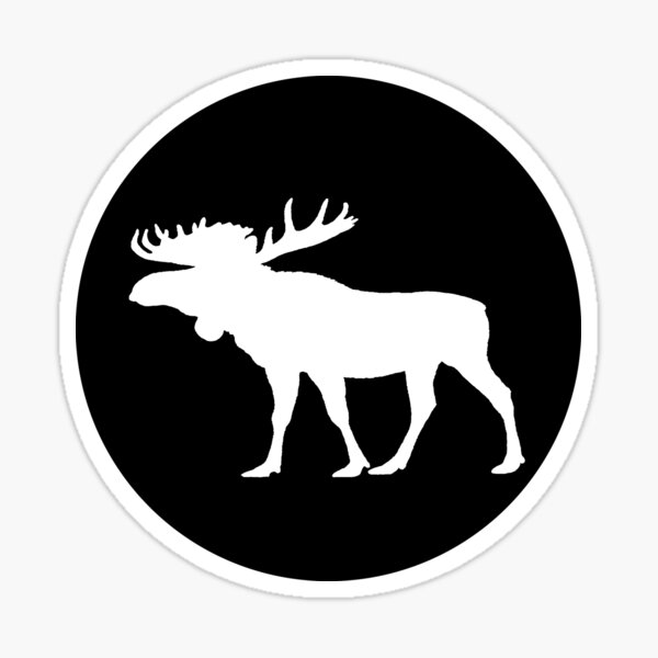 Moose Sticker