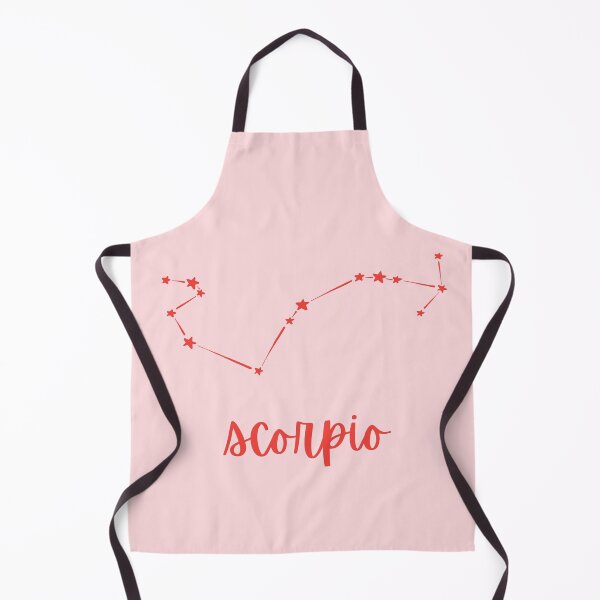 Item preview, minimalist scorpio constellation in red and pink designed and sold by neopop.