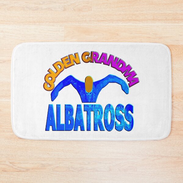 Item preview,  GOLDEN GRANDMA ALBATROSS - FUNNY  GRANDMA BUTTERFLY SWIMMER  designed and sold by Ralek.