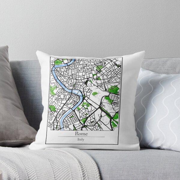 Item preview, Watercolor Art Map of Rome, Italy designed and sold by Mount-Molehill.