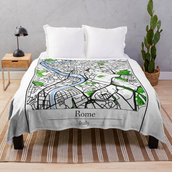 Item preview, Watercolor Art Map of Rome, Italy designed and sold by Mount-Molehill.