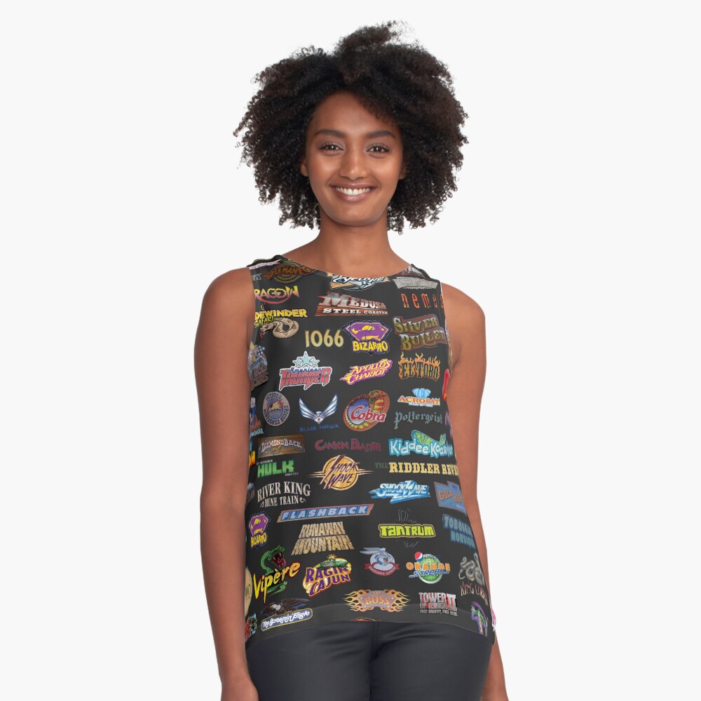 Item preview, Sleeveless Top designed and sold by Montage-Madness.