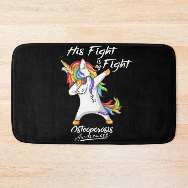 Item preview, Unicorn His Fight Is My Fight Osteoporosis Awareness designed and sold by rechardtee.