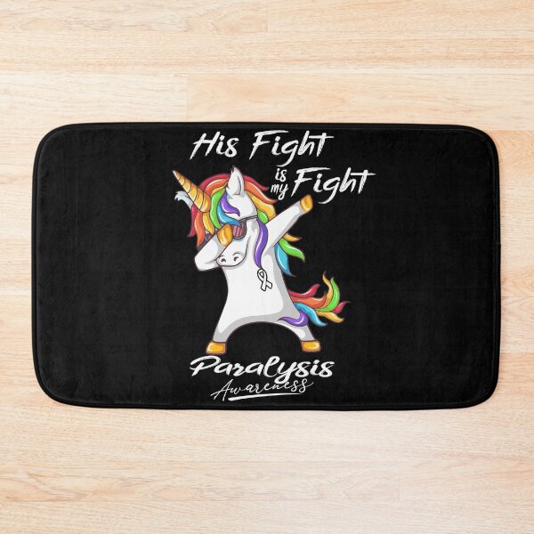 Item preview, Unicorn His Fight Is My Fight Paralysis Awareness designed and sold by rechardtee.