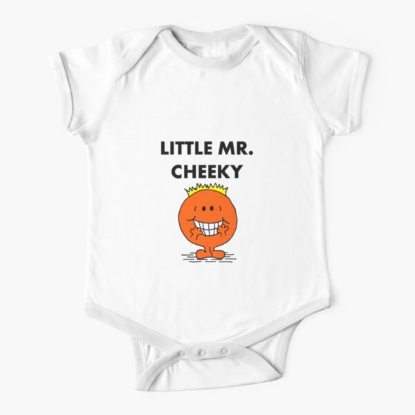 Mr Cheeky Short Sleeve Baby One-Piece