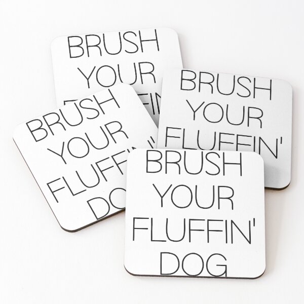 Item preview, Brush Your Fluffin’ Dog designed and sold by LeahEiden.