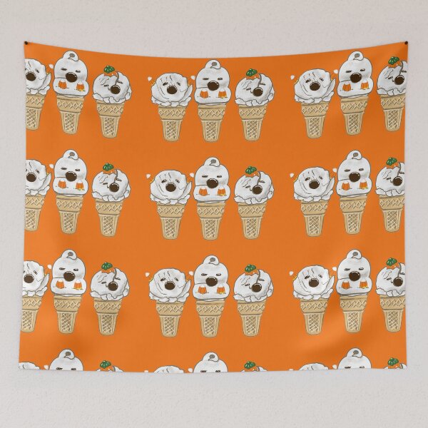 Item preview, Ice Scream Ghost Halloween Ice Cream Cones designed and sold by eliseclassique.