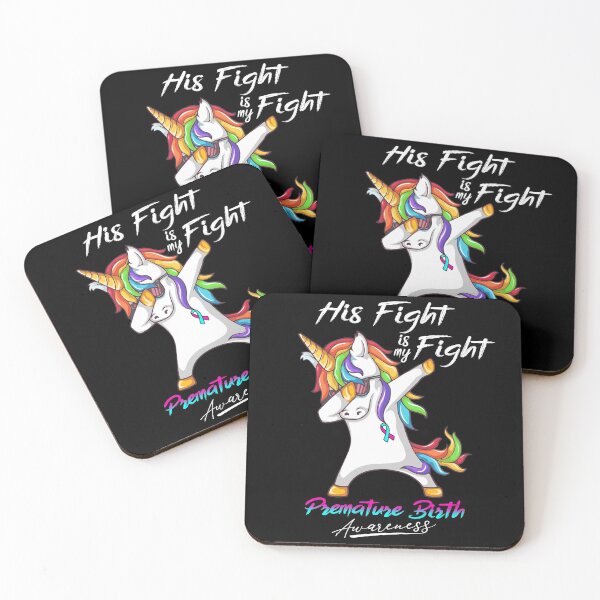 Item preview, Unicorn His Fight Is My Fight Premature Birth Awareness designed and sold by rechardtee.