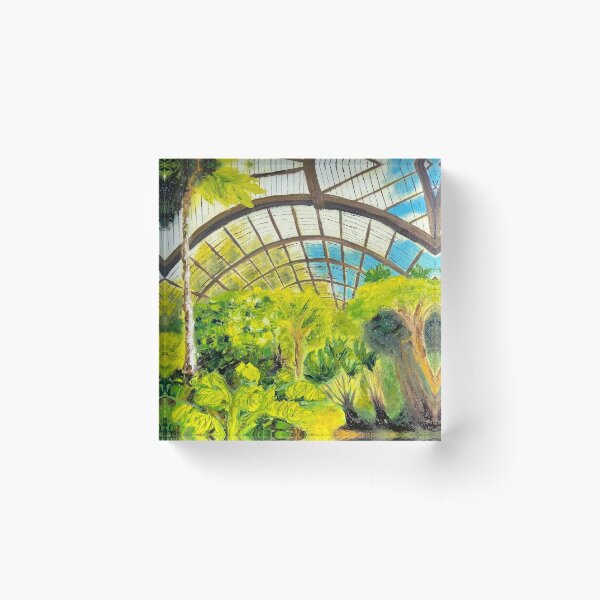 Botanical Painting Acrylic Block
