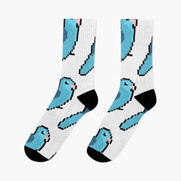 Item preview, Blue Parrotlet Pixel Art designed and sold by Sauropsida.