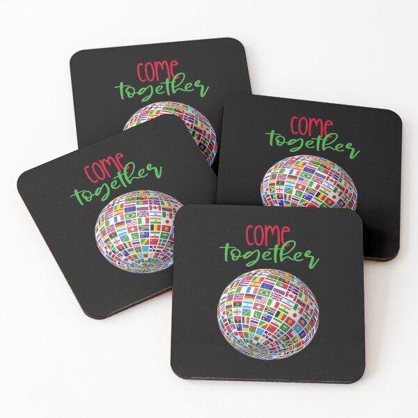 Item preview, Come Together! (on black) designed and sold by PawsitiveMum.