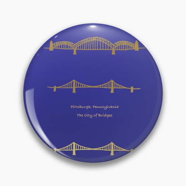 Item preview, Pittsburgh Bridge Art designed and sold by AnesthesiaGoods.