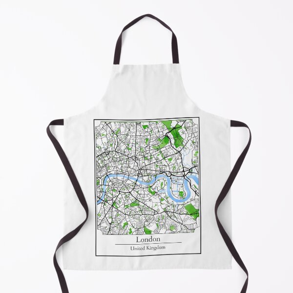 Item preview, Watercolor Art Map of London, England designed and sold by Mount-Molehill.