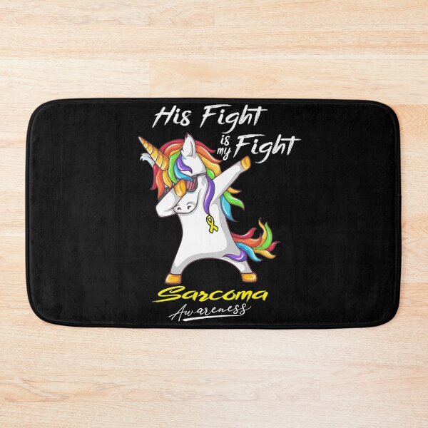 Item preview, Unicorn His Fight Is My Fight Sarcoma Awareness designed and sold by rechardtee.