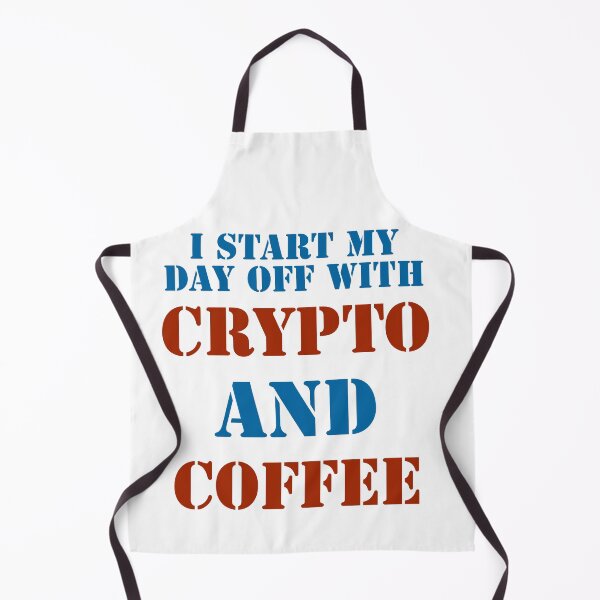 Item preview, I start my day off with coffee and crypto designed and sold by 2Cheesy4U.