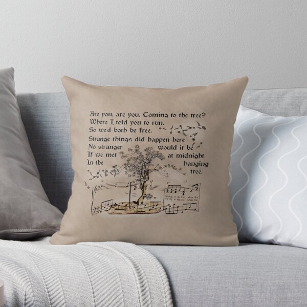 Are you coming to the tree? Throw Pillow