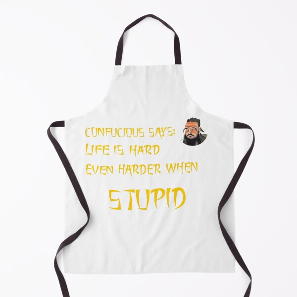 Item preview, Confucious Says Life is Hard T-Shirt designed and sold by wrdiv73.