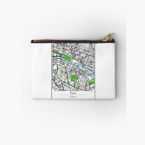 Item preview, Watercolor Art Map of Paris, France designed and sold by Mount-Molehill.