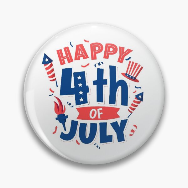 Item preview, Happy 4th of July Independence Day Patriotic T-Shirt designed and sold by Pliskin-Design.