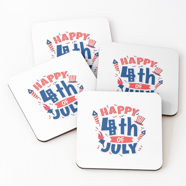 Item preview, Happy 4th of July Independence Day Patriotic T-Shirt designed and sold by Pliskin-Design.