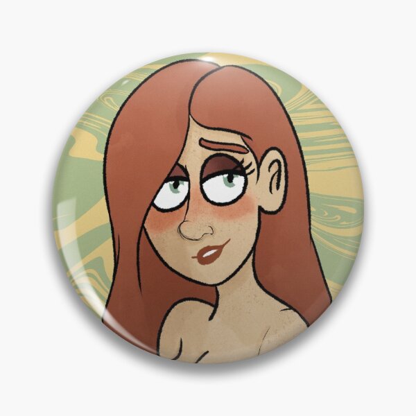 Item preview, Ginger Girl Long Hair Freckles  designed and sold by FlimsySquid.