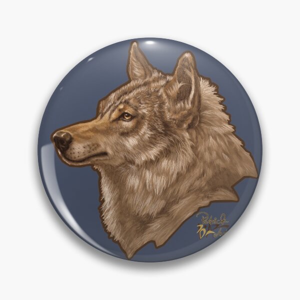 Item preview, Wolf Portrait  designed and sold by PatrickBoazArt.