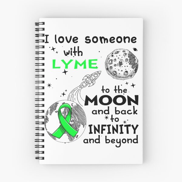 Item preview, I Love Someone With LYME To The Moon And Back designed and sold by heppenp.