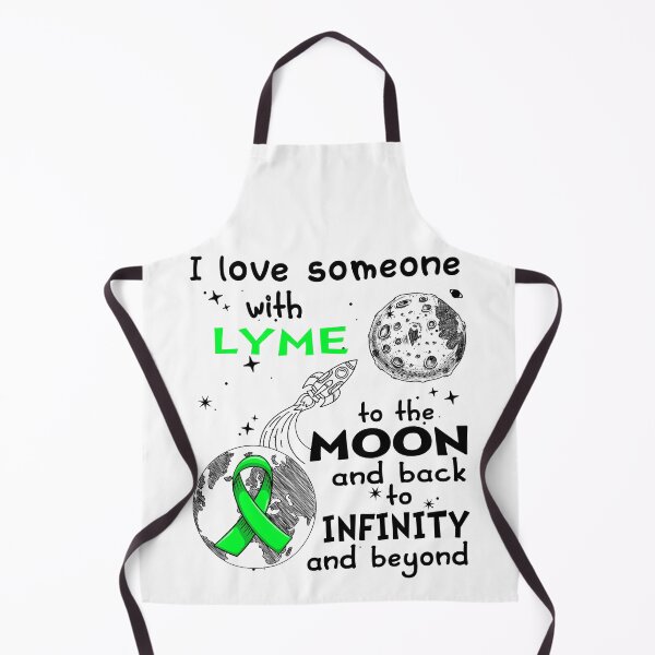 Item preview, I Love Someone With LYME To The Moon And Back designed and sold by heppenp.