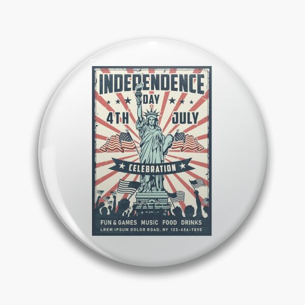 Item preview, 4th of July Independence Day Patriotic T-Shirt designed and sold by Pliskin-Design.