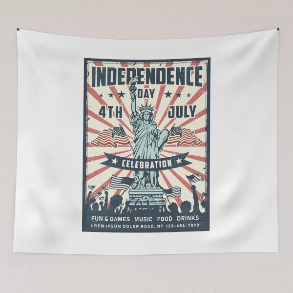 Item preview, 4th of July Independence Day Patriotic T-Shirt designed and sold by Pliskin-Design.