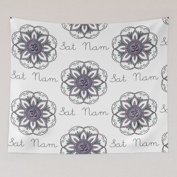 Item preview, Cute Kundalini Yoga Mandala Sat Nam Workout designed and sold by heocaca.
