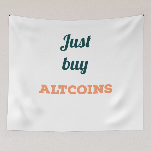 Item preview, Solo compra altcoins designed and sold by 2Cheesy4U.