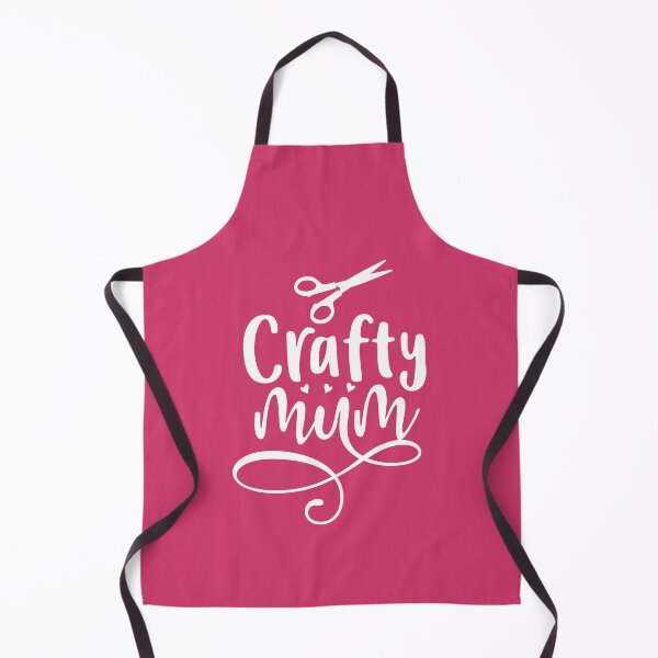 Item preview, I love my crafty mum - Raspberry Sorbet designed and sold by Schuva.