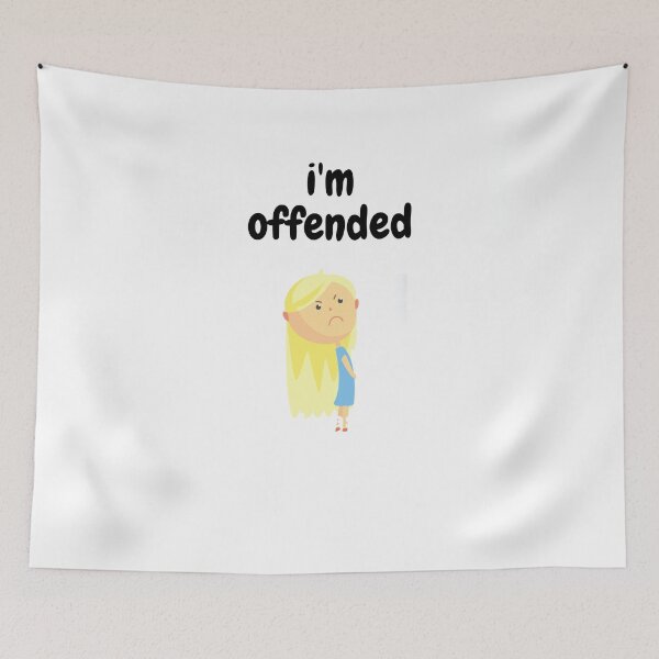Item preview, i'm offended designed and sold by Flirt-Teez.