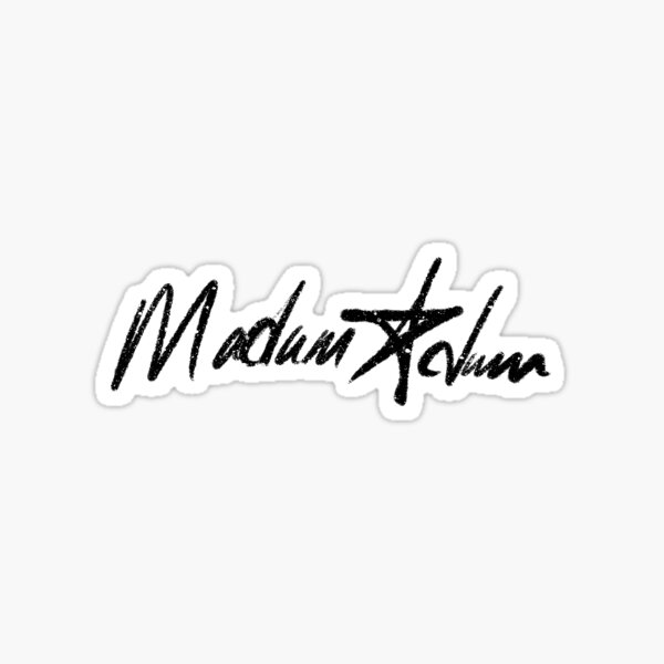 MADAMADAM ADAM signature Sticker