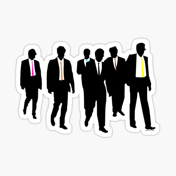"reservoir dogs" Sticker by jungturx Redbubble