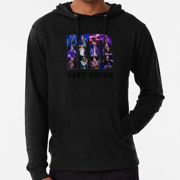 Kane Brown T Shirt Sport Grey Cotton Ladies T-S Lightweight Hoodie