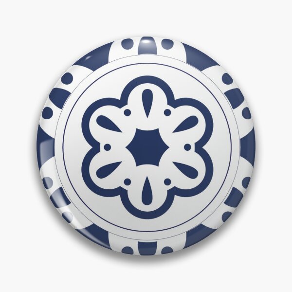 Item preview, Flower portuguese tile designed and sold by motav.