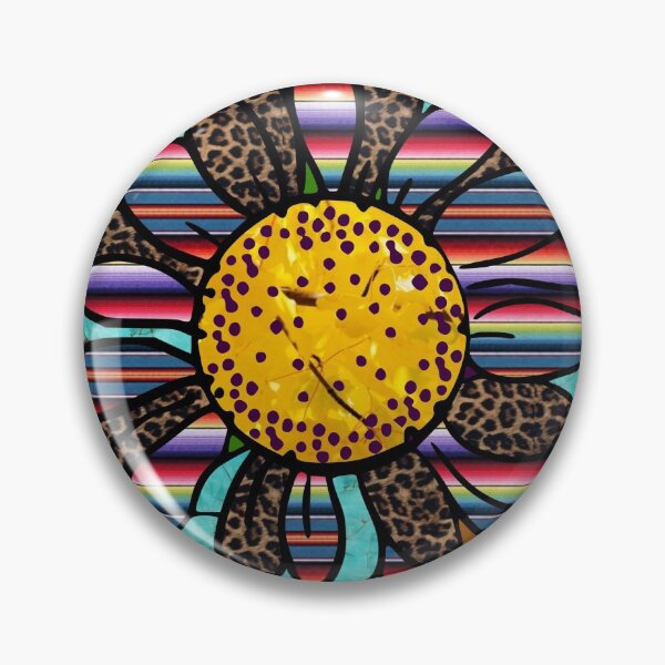 Item preview, Serape Cheetah Turquoise Wildflower designed and sold by Melissa1032.