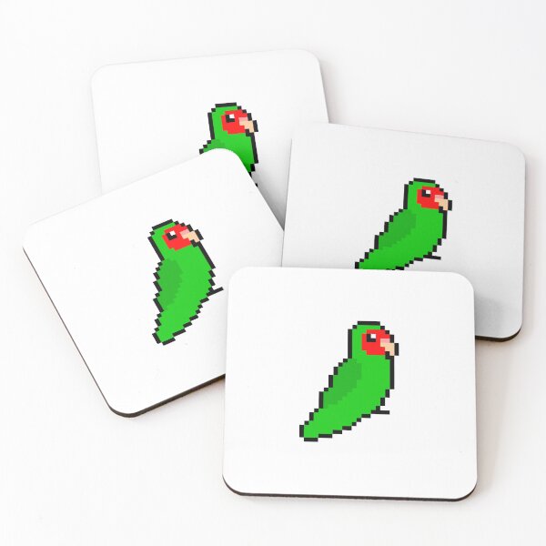 Item preview, Red Faced Lovebird designed and sold by Sauropsida.