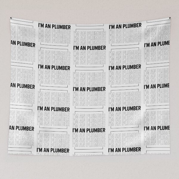 Item preview, I'm a Plumber - Jobs Gift Occupation designed and sold by DiogoCalheiros.