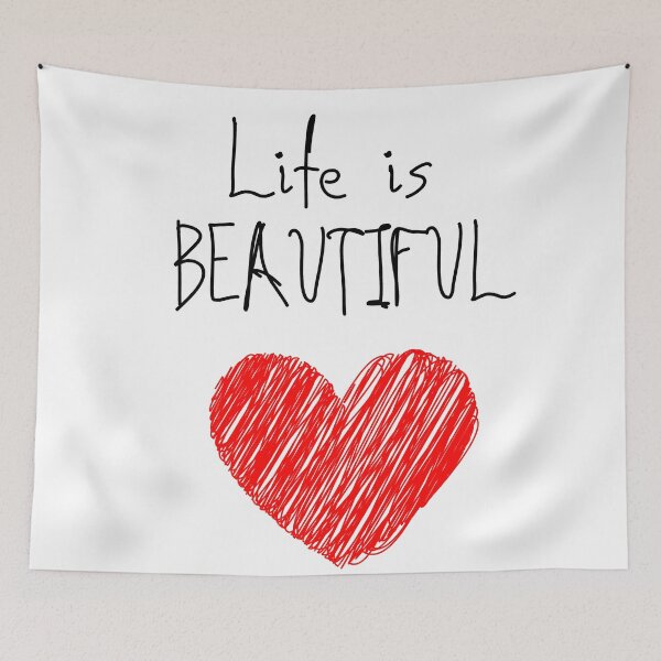 Item preview, Life is beautiful 2 designed and sold by Melanie Poirier ⭐⭐⭐⭐⭐.
