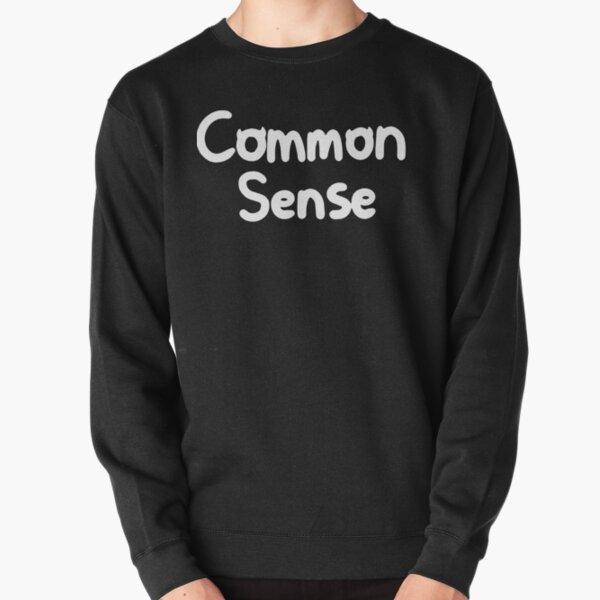 Red common deals sense hoodie