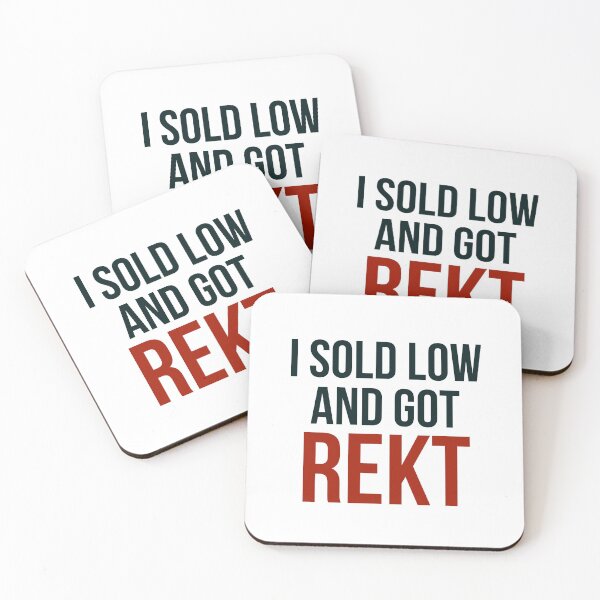 Item preview, I sold low and got Rekt designed and sold by 2Cheesy4U.