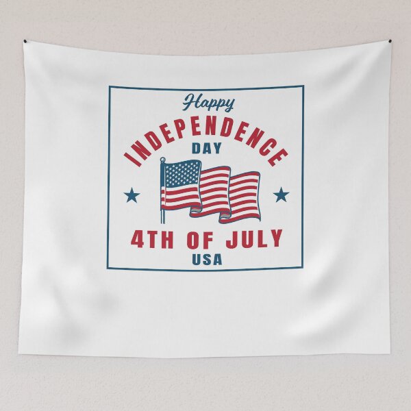 Item preview, Happy Independence Day 4th of July USA Patriotic T-Shirt designed and sold by Pliskin-Design.