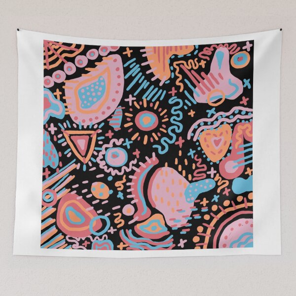 Item preview, Petri dish pattern DARK designed and sold by HoneyMustards.