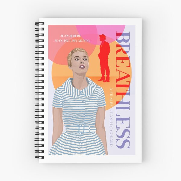 Item preview, Breathless - Jean-Luc Godard alternative movie poster designed and sold by Chris Ayers.