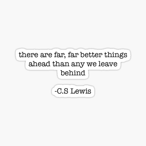 Item preview, C.S Lewis Things quote designed and sold by mulder-its-me99.