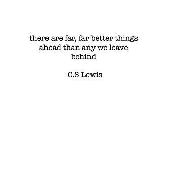 Artwork thumbnail, C.S Lewis Things quote by mulder-its-me99