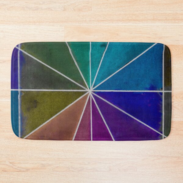 Item preview, Stain Glass Cool Colors designed and sold by Designs By YL.
